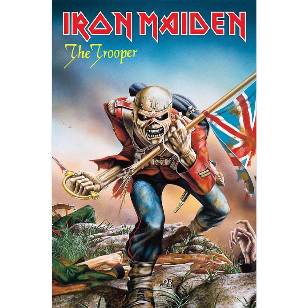 IRON MAIDEN アイアンメイデン (結成 50周年 ) - Trooper / ポスター - PGS